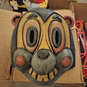 Trick or Treat Studios Umbrella Academy Hazel Bear Latex Mask Netflix Cosplay